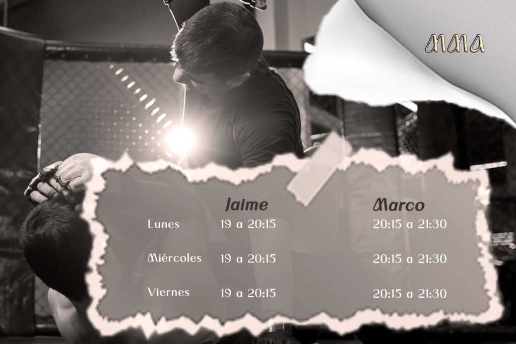 horario mma tmw web